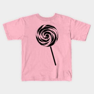 Retro Lollipop Design Kids T-Shirt